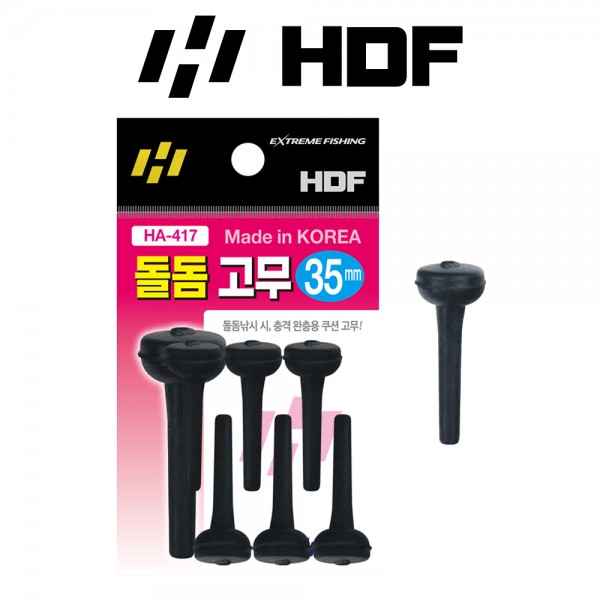 해동 HA-417 돌돔고무 6개입 고강도 특수고무 충격완충 쿠션