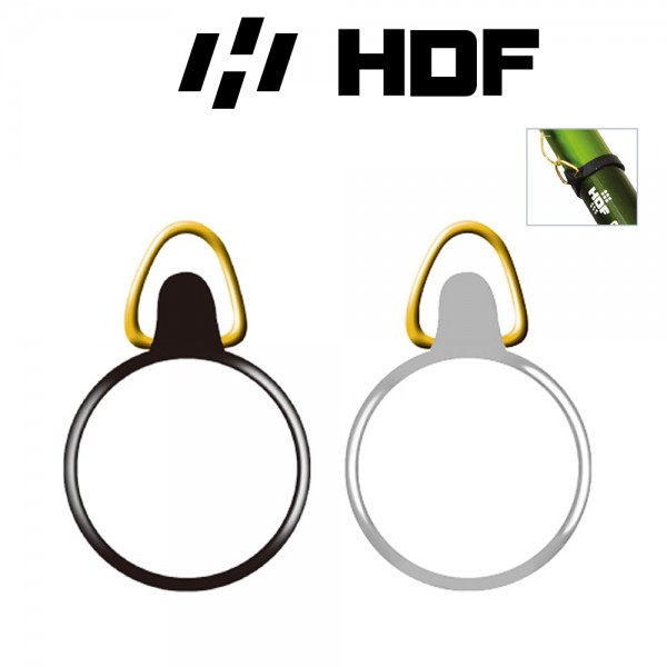 해동 실리콘 채비 고정링 낚시 바늘걸이 민장대 줄감기 고정 고리 축광 블랙