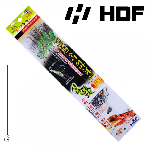 해동 HA-1302 심해 우럭 외바늘카드 100cm 우럭외줄낚시