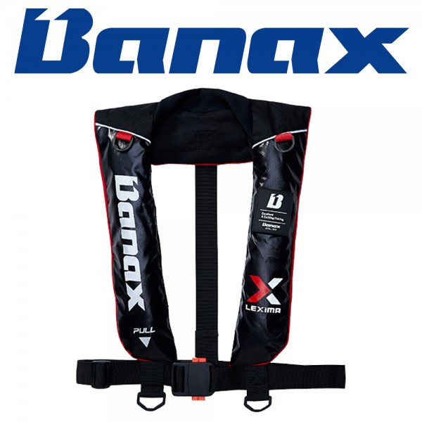 바낙스 팽창식 구명조끼 LV2210 블랙 구명조끼 구명복