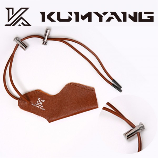 금양 원투 핑거 글러브 브라운 KPG-006S 낚시장갑 천영 가죽 장거리 캐스팅용