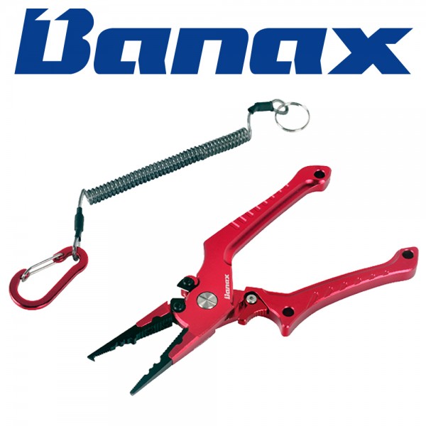 바낙스 7.4인치 알루미늄 플라이어 SC2200 레드 봉돌 압착 링 오프너