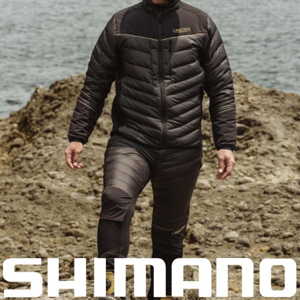 시마노 윤성정품 MD-110X 리미티드 프로 테크 다운수트 겨울 낚시복 방한복 내피