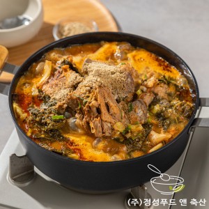 정성푸드 국내산 뼈해장국 1.5kg 우거지 간편식사 [원산지 : 국산 (경상남도 김해시)]