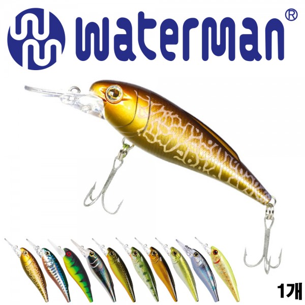 워터맨 알파 베이비새드 하드베이트 배스 쏘가리