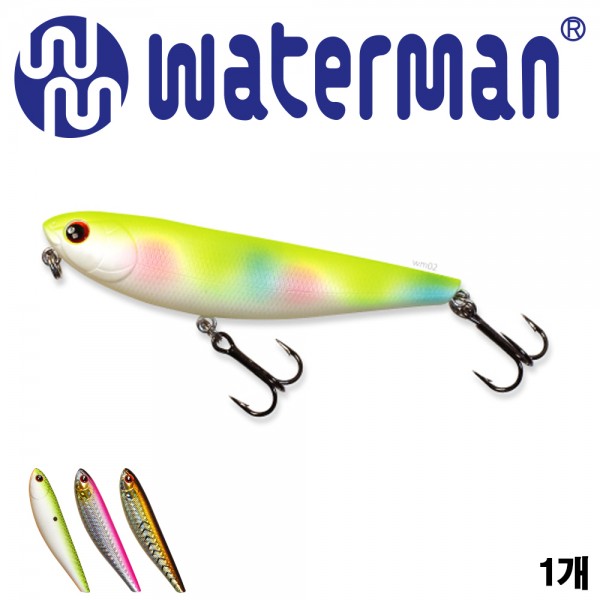 워터맨 워커 WWK85F 하드베이트 9.5g 85mm 배스 민물루어
