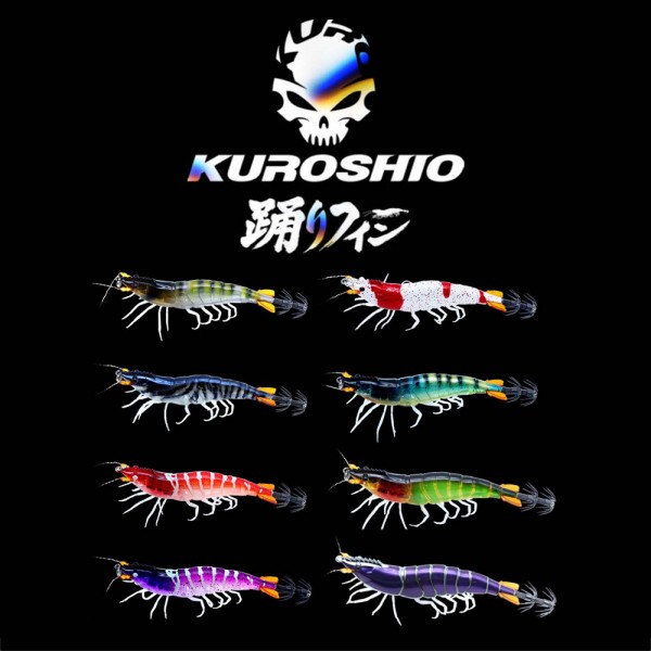쿠로시오 오도리핀 에기 90mm 10g 루어낚시 한치 갑오징어 쭈꾸미