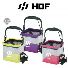 해동 컬러 EVA 누드 그물두레박 살림망 투명 낚시통