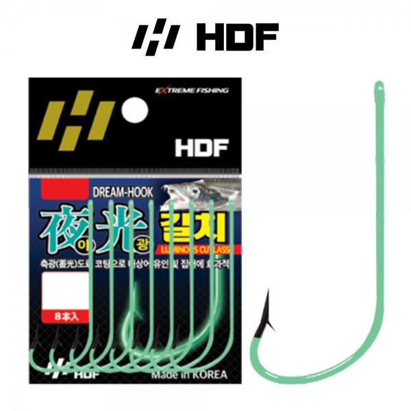 해동 HH-1361 드림훅 야광갈치 바늘 심해 선상 외줄 낚시 축광 훅