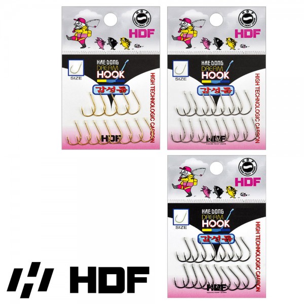 해동 드림훅 감성돔 HH-381 [금] HH-382 [은] HH-383 [NSB] 바늘 찌낚시 바다 낚시바늘