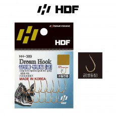 해동 HH-389 드림훅 감성돔 쌍등침 [금] 낚시바늘 찌낚시 바다채비 등미늘 미끼고정