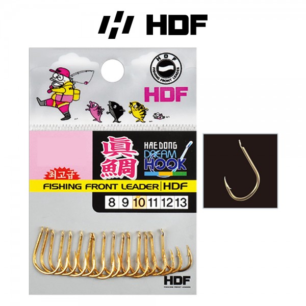 해동 HH-257 드림훅 진조 금 참돔 낚시 바늘 강력한 집어력 후킹 채비 소품