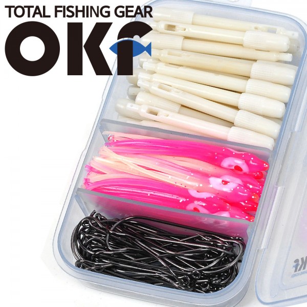 OK피싱 인서트홀더 + 갈치바늘 + 꼴뚜기 OKF-181