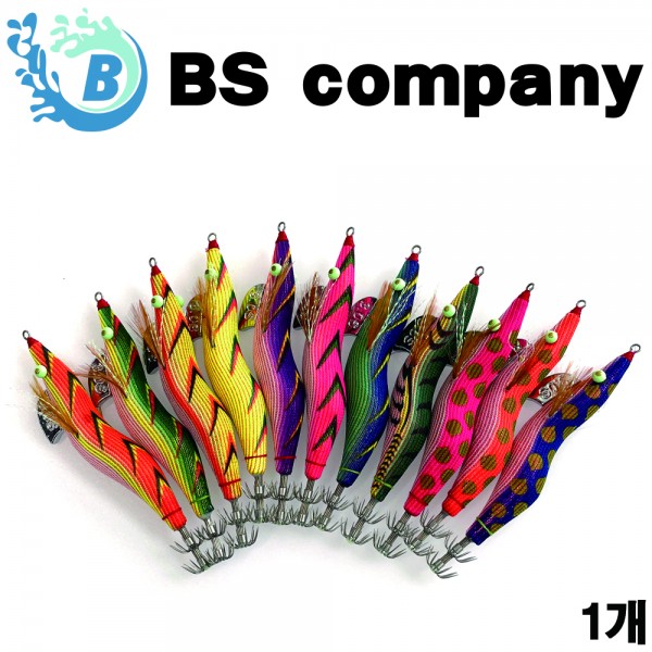 BS 스퀴드토이 메이플에기 오동목 에기 하드베이트 무늬오징어