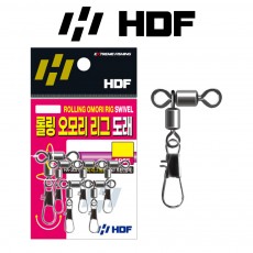 해동 HA-1737 롤링 오모리 리그 도래 한치 갑오징어 꼬임방지 채비