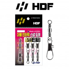 해동 HA-740 대물 인터락 스냅도래 고강력 심해 갈치 낚시 채비 집어등용