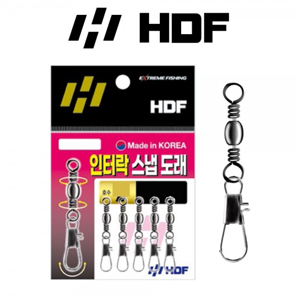 해동 HA-789 인터락 스냅도래 고강력 대물 낚시 소품 라운드형 핀