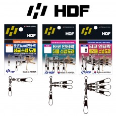 해동 타코 인터락 스냅 도래 문어채비도래