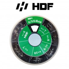 해동 HA-662 해동이 R/S 롤링도래세트 낚시 스위벨 종합 키트 묶음추 채비용품