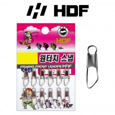 해동 HA-774 원터치 스냅 낚시 핀도래 미노우 연결고리 선상 목줄 채비 퀵스냅