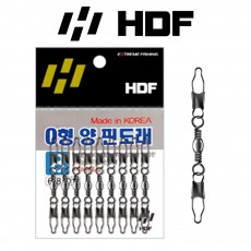 해동 HA-748 O형 양핀도래 밑걸림방지 갑오징어 주꾸미 문어 채비 연결 도래