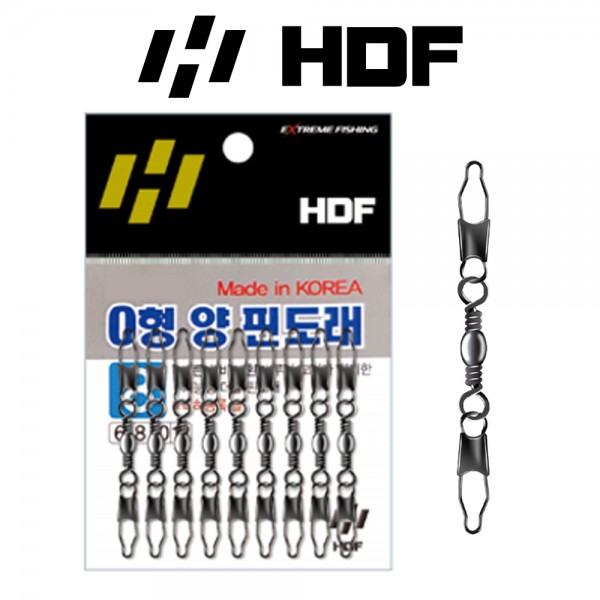 해동 HA-748 O형 양핀도래 밑걸림방지 갑오징어 주꾸미 문어 채비 연결 도래