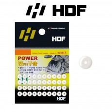 해동 HA-1284 파워 반구슬 화이트 찌낚시 채비 소품 저마찰 줄빠짐 개선 시인성 강화