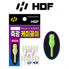 해동 HA-671 축광 케미꽂이 웨이브형 실리콘 야광 밤낚시 고시인성