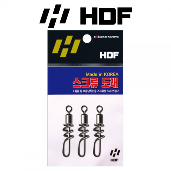 해동 HA-842 스크류 도래 돌돔 대물낚시 채비연결구 고강도 와이어 도래