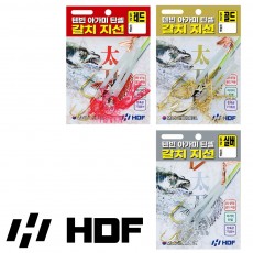 해동 텐빈 아가미 틴셀 갈치지선 레드 골드 실버 갈치채비