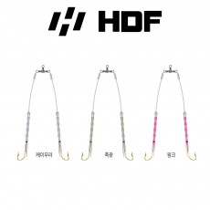 해동 멀티웜 튜브 쌍바늘 채비 갈치 채비 바다낚시바늘