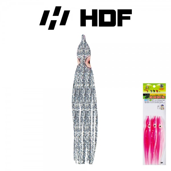 해동 HL-5083 축광아이 꼴뚜기루어 15CM 실버