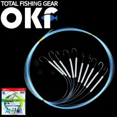 OK 원형 장축광튜브(형광) 심해갈치 지선채비 OKF-100 갈치바늘 자작용 갈치낚시채비