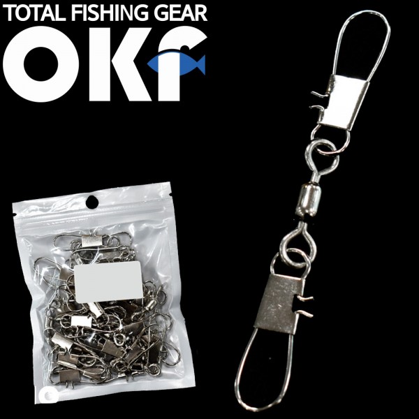 OK 크레인 인터락 양핀도래 3/0 20개입 [OKF-A440] 더블 도래