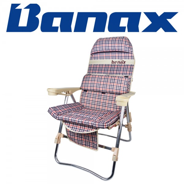 바낙스 낚시의자 CH2184-BEI 베이지 앞 뒤 조절용 민물낚시의자