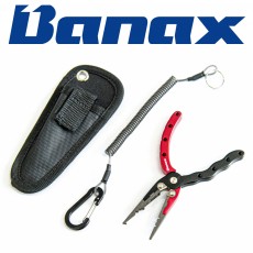 바낙스 5.5인치 미니 알루미늄 플라이어 SC2186 레드 봉돌 압착 링 오프너