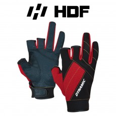 해동 HB-342 다이나믹 3컷 장갑 블랙 + 레드 M 사계절 피싱 릴링 루어 스포츠 낚시장갑