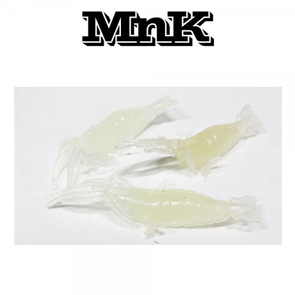 엠엔케이 야광 새우웜 4cm 웜베이트