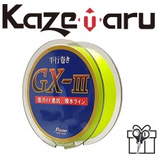 카제마루 GX 3 세미플로트 150m 원줄 형광그린 바다원줄