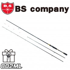 BS컴퍼니 셔틀 2TOP 스퀴드 바다루어낚시대 802ML 호래기 갑오징어