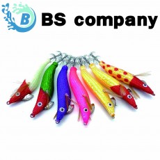 BS컴퍼니 써치 플래쉬 에기 2.2호 한치 문어 쭈꾸미 에기 갑오징어 에기 채비 낚시