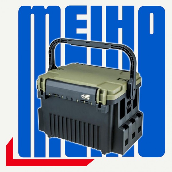 [리퍼 및 할인 제품] 메이호 VS-7055N 런건 시스템 태클박스 그린투톤