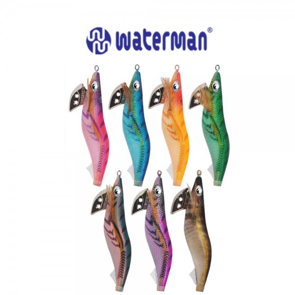 워터맨 블랙잉크 워킹에기 하드베이트 3.0호 갑오징어 에기