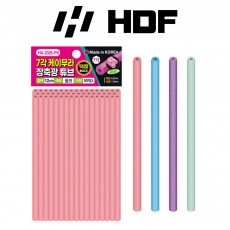 해동 HA-2026 7각 케이무라 장축광 튜브 12cm 덕용 갈치낚시 채비 목줄보호 실리콘 튜브