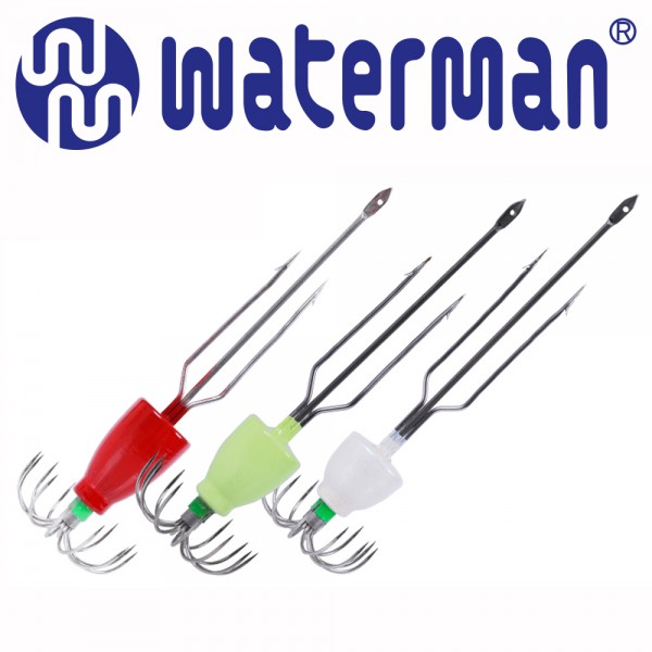 워터맨 쭈쓰리 루어낚시바늘 갑오징어 쭈꾸미