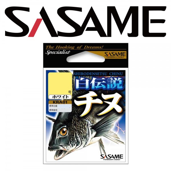 사사메 백전설 치누 KRA-01 화이트 바다낚시바늘 감성돔 바늘