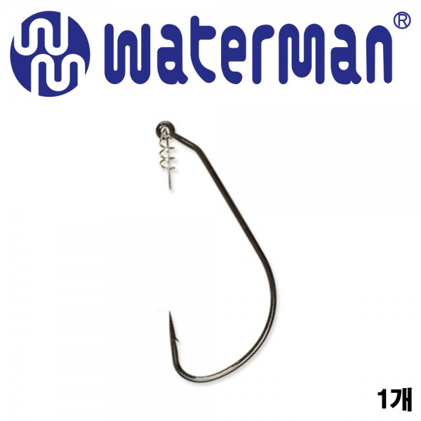 워터맨 스프링 훅 K200NB 루어낚시바늘 배스 바늘