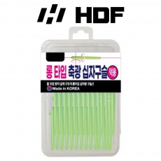 해동 HA-1655 롱 타입 축광 십자구슬 덕용 낚시 채비 자작 벌크 대용량 야광 구슬