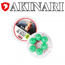 아키나리 쭈꾸미 애자 그린 핑크