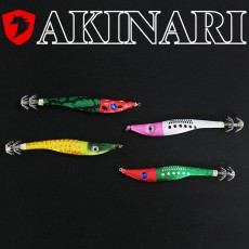 아키나리 메탈에기 하드베이트 수중발광루어 한치 이카메탈